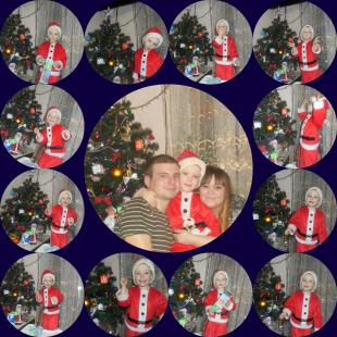 Наш малесенький ДіДуньО Мороз ))))